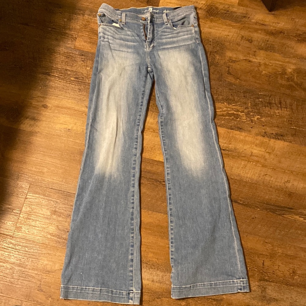 7FAM Dojo jeans. Size 30. Light wash